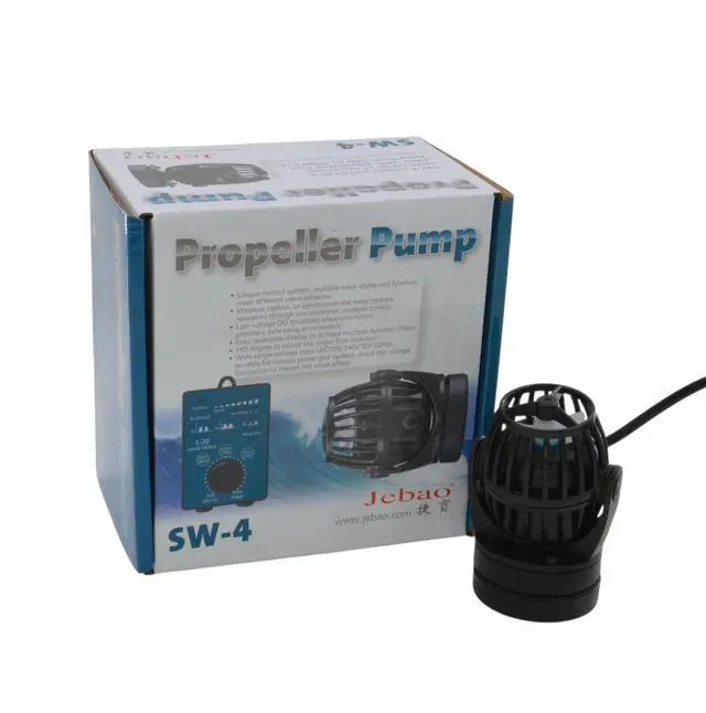 Alt view image 5 of 5 - SW4 Propeller Water Pump Wave Maker with Controller and Magnet Mount