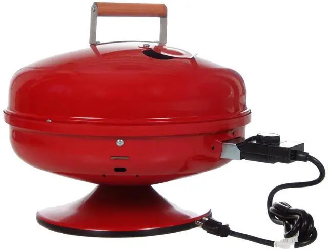 Main image of Americana Lock 'N Go Electric Grill, Red