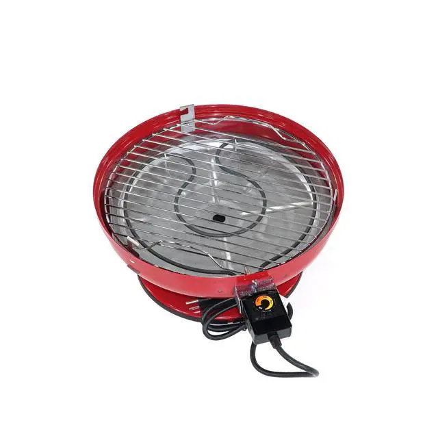 Alt view image 4 of 4 - Americana Lock 'N Go Electric Grill, Red
