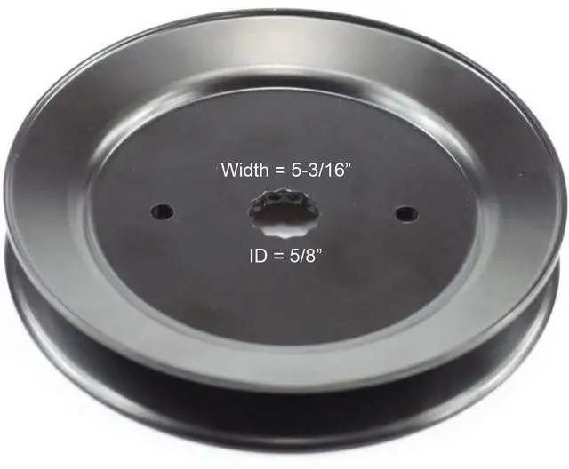 Alt view image 3 of 6 - Deck Rebuild Kit Fits Craftsman Fits Husqvarna (Some Models with 4 Post Spindles,) Blades Pulley Spindles Belt with These Part Numbers 187292 129861 153535 134149 173438 532173437 532144959
