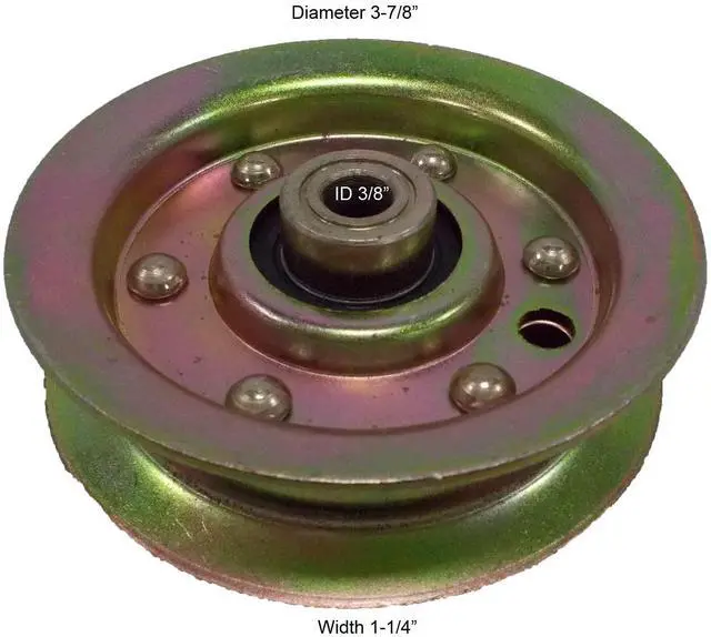 Alt view image 6 of 6 - Deck Rebuild Kit Fits Craftsman Fits Husqvarna (Some Models with 4 Post Spindles,) Blades Pulley Spindles Belt with These Part Numbers 187292 129861 153535 134149 173438 532173437 532144959