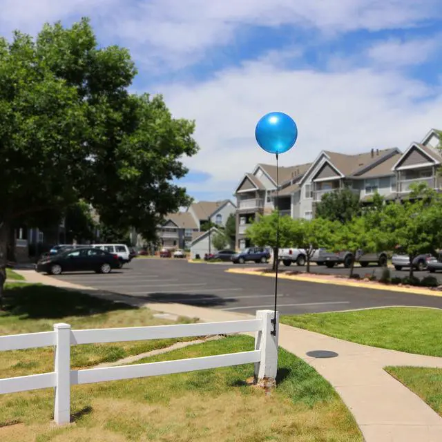 Alt view image 4 of 6 - Weatherproof Reusable Balloon Long Pole Kit - Helium Free Plastic Outdoor Balloons
