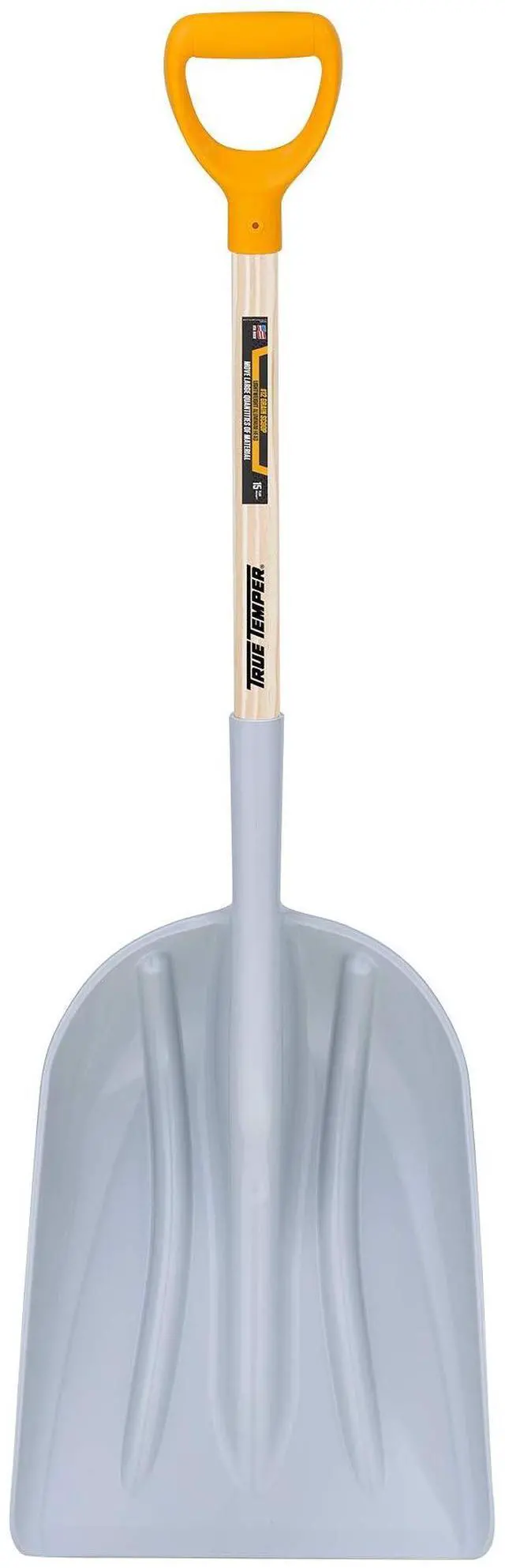 Main image of True Temper 1680700 Poly Scoop with Hardwood Handle and D-Grip