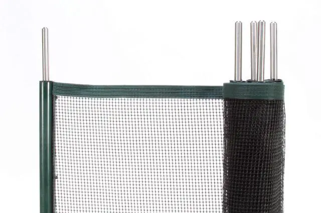 Alt view image 3 of 6 - VisiGuard - The Most See-Through Pool Fence on The Market | Removable Child Safety Fence (Green, 5' x 10')