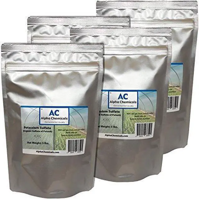 Main image of 20 Pounds - Potassium Sulfate - Sulfate of Potash - Organic