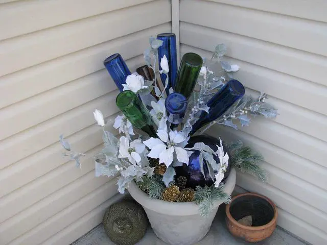 Alt view image 3 of 6 - USA Classic Bottletree Bush Bottle Tree Southern Wine - MINI Classic Holds 16 Bottles. Heavy Duty Solid Steel and Made in USA