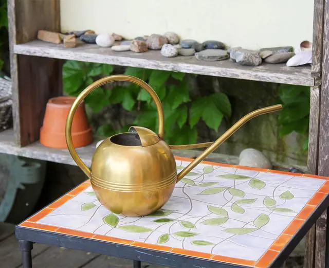 Alt view image 2 of 6 - Achla WC-01 Designs Watering Can, 1L, Brass