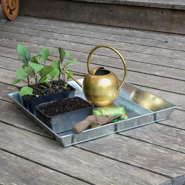 Alt view image 6 of 6 - Achla WC-01 Designs Watering Can, 1L, Brass