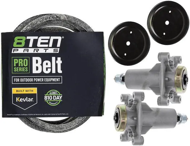 Main image of Deck Spindle Belt Kit for Husqvarna Poulan 2246LS 2346XLS YTA22V46 YTH20K46 YTH224T YTH22V46 532187281 584453101