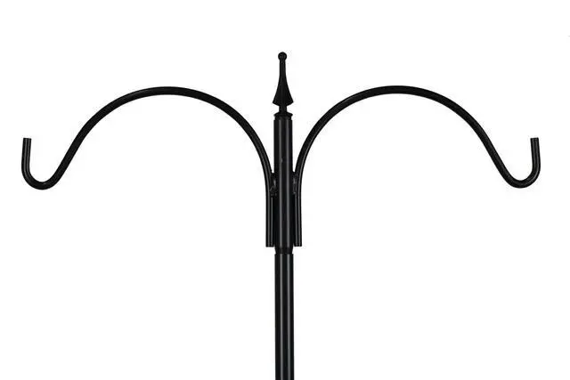 Alt view image 2 of 4 - Bird Feeder Pole Set with Twister Ground Socket (2 Arm)