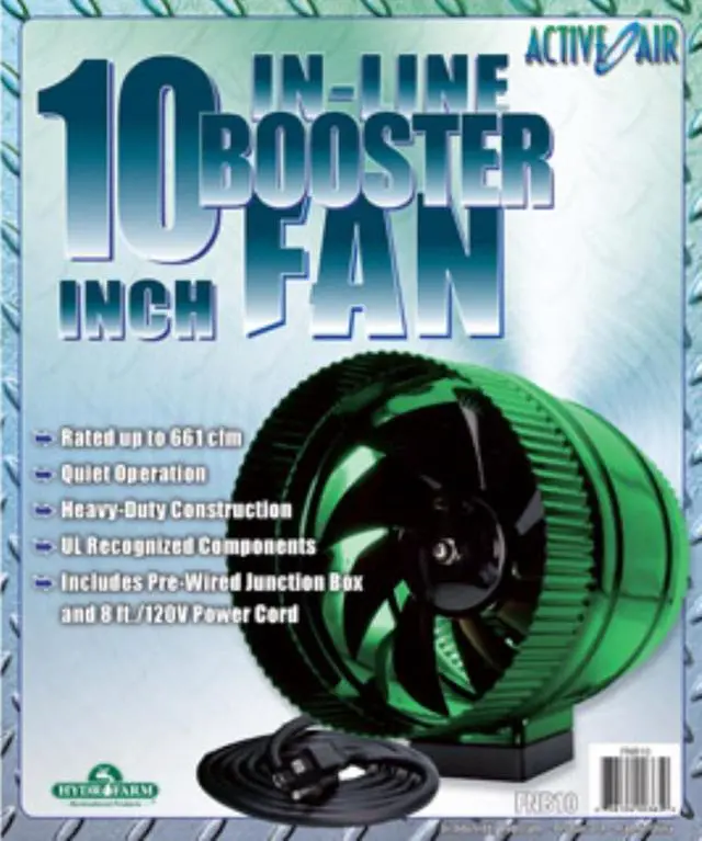 Alt view image 2 of 2 - Active Air ACFB6 6-Inch in Line Booster Fan