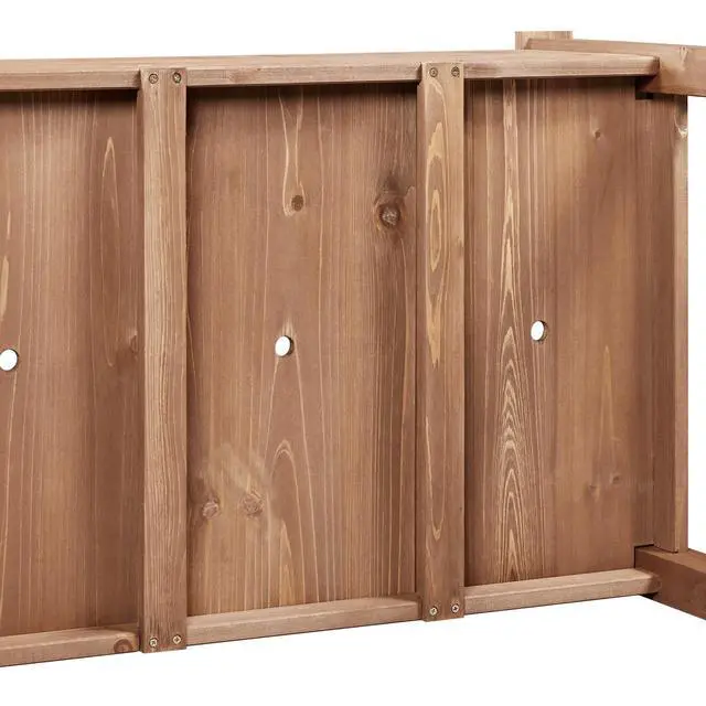 Alt view image 6 of 6 - Wooden Garden Planter Boxes 48 X 23 X 30in Elevated Raised Garden Bed Outdoor with Legs Wooden Gardening Box for Flower/Vegetable/Herb/Tomato/Backyard/Patio, 1pc
