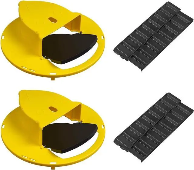 Main image of Mice Mouse Trap Bucket Flip Lid,Mouse Trap Bucket Indoor Outdoor,Humane Mouse Trap,Mouse Trap Bucket Lid Auto Reset | 5 Gallon Bucket Compatible | Mouse Trap Bucket Lid (2 Pack)