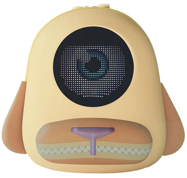 Alt view image 3 of 3 - C3-1 Golden Retriever Kids Backpack, Programmable 32×32 LED Screen, Bluetooth App Control, Rechargeable Battery, 6L Capacity EVA Cute Dog Children School Backpack
