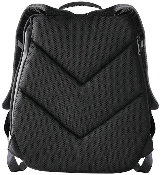 Alt view image 2 of 7 - MTY-1 Owl LED Backpack, Dual 56×80 P2 Programmable LED Screens, Bluetooth App Control, Powered by Power Bank, 17/22L ABS+PC Hard Shell Motorcycle Backpack