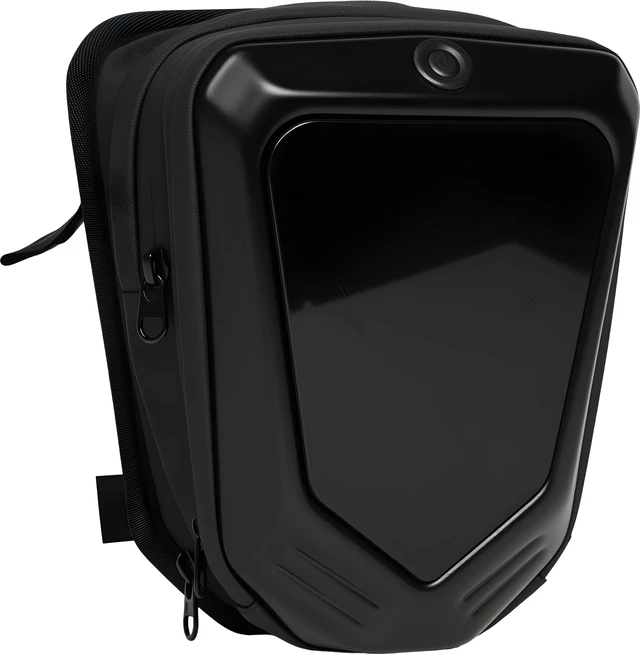 Alt view image 6 of 7 - SCT-4 Motorcycle LED Display Bonnet Bag, Bluetooth Control 16×16 Pixel Hard Shell Crossbody Sling Bag, 2L Capacity Motorcycle Riding Storage Bag