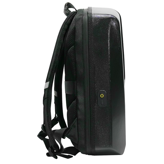 Alt view image 2 of 4 - WWZ-1 Dauntless Smart LED Backpack, Bluetooth Control, P5.25 Screen 16×16, 210 Encryption Oxford Fabric, 46×32.9×17.5cm