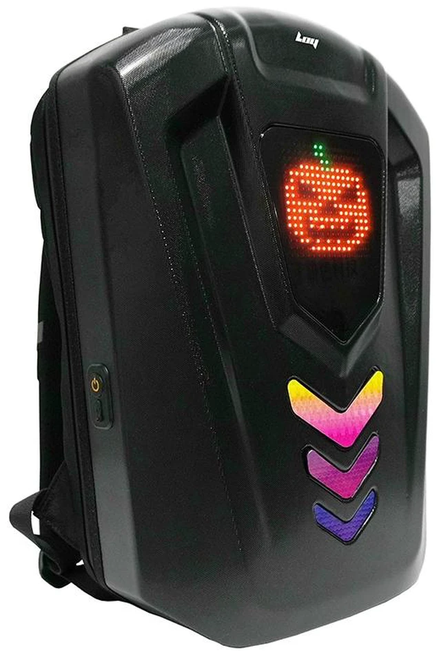 Main image of WWZ-1 Dauntless Smart LED Backpack, Bluetooth Control, P5.25 Screen 16×16, 210 Encryption Oxford Fabric, 46×32.9×17.5cm