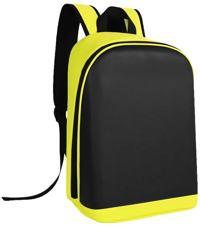 Main image of Smart LED Backpack with 64×64 P3.75 Programmable Pixel Screen, Bluetooth & 4G App Control, 16L Oxford Nylon Leather Film Backpack Powered by Power Bank