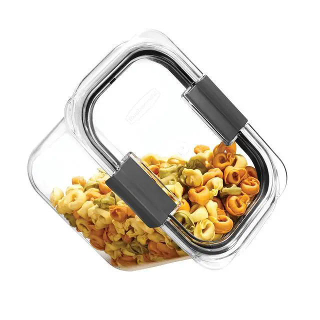 Alt view image 3 of 7 - Brilliance 12-Cup Airtight Food Storage Container, Perfect for Pantry Staples, Clear/Grey