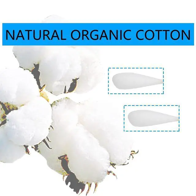 Alt view image 3 of 6 - 6 Inch Long Cotton Swabs (Large Size) 100pcs for Pets, Gun Cleaning or Makeup