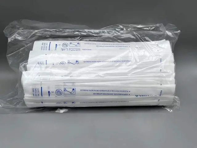Alt view image 3 of 6 - 50 Pack Nasopharyngeal Collection Flocked Nasal Swab,Nasal Swabs Sterile Individually Wrapped, 80mm Break Point, Nylon Flocked Tip