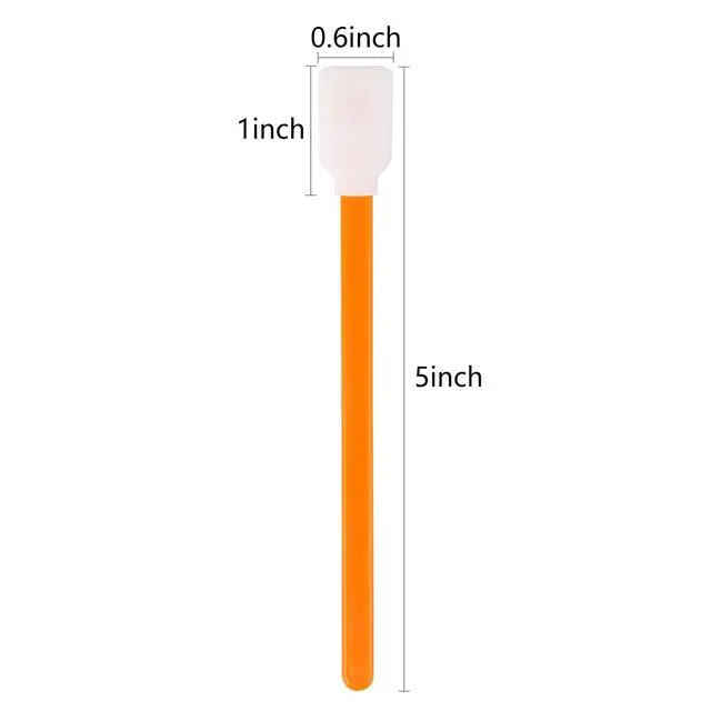 Alt view image 2 of 7 - Foam Cleaning Swabs, 5.11" Square Rectangle Cleaning Swab Foam Tips Sponge Sticks for Electronics Camera Optical Lens Inkjet Printers Print Head Optical Equipment, Pack of 30
