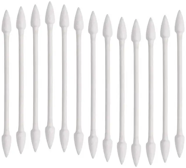 Main image of Pointed Tip Cotton Swabs, 800 Count Double Precision Tips with Paper Stick, Cotton Buds for Makeup, Personal Care, Crafts