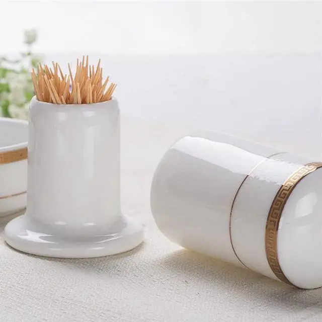 Alt view image 6 of 7 - 1000 Pcs Bamboo Toothpicks - Double Pointed Wooden Picks - For Personal Hygiene, Appetizer Skewers, Cocktail Sticks, Toothpick or Arts & Crafts