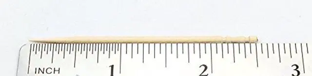 Alt view image 3 of 7 - Wooden Toothpicks 2000 Pieces Ornate Handle with Toothpick Holder Container 4 Packs of 500