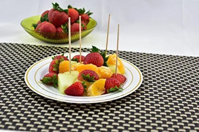 Alt view image 6 of 7 - Premium 4" Kokeshi Toothpicks Skewers 500ct (2 Packs of 250) Extra long toothpicks for appetizers GM1034