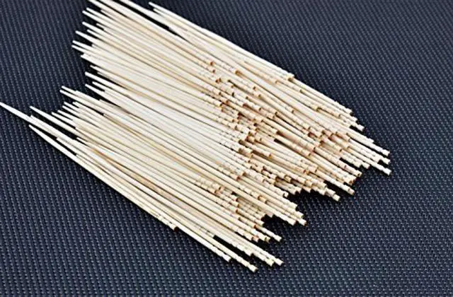 Alt view image 7 of 7 - Premium 4" Kokeshi Toothpicks Skewers 500ct (2 Packs of 250) Extra long toothpicks for appetizers GM1034