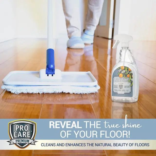 Alt view image 7 of 7 - Citrus Floor Cleaner (Made in USA) | Streak Free Cleaner for Tile, Stone, Laminate, Vinyl & Natural Wood Floor Cleaner for Mopping, Floor Cleaning Solution with Citrus Aroma -32oz Spray Bottle