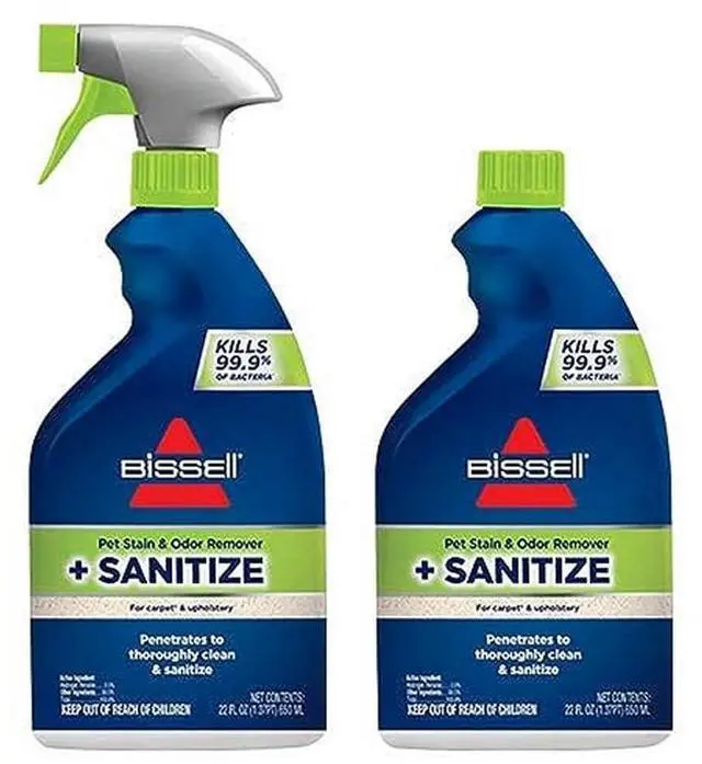 Main image of Pet Stain & Odor Remover + Sanitize Formula, 22 oz, 2 Pack, 11299