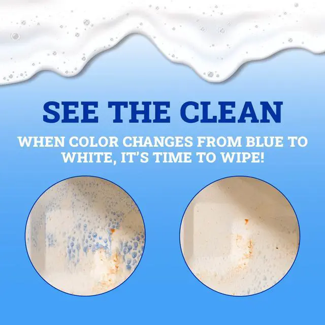 Alt view image 4 of 7 - Home Pro Complete Kitchen Cleaner with Color Flash Technology - 24 oz (Pack of 1) - R55206 - Patent Pending Formula Changes Color From Blue to White as it Cleans Away Grease