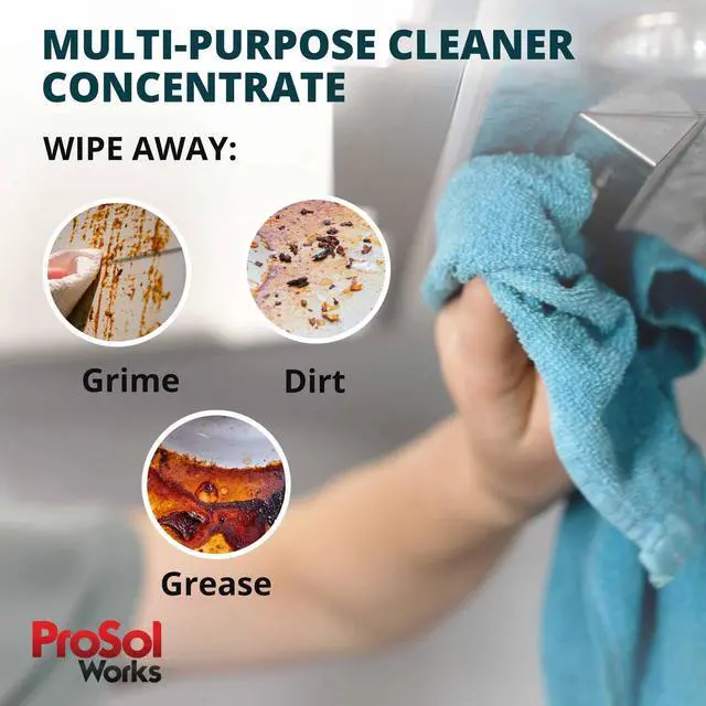 Alt view image 4 of 7 - Degreaser Cleaner Heavy Duty Cleaning Spray 16 oz - Kitchen Cleaner for Stubborn Splatters, Stove Top, Grill, Drip Pans, & Oven Cleaner - Safe on All Surfaces - Fresh Scent
