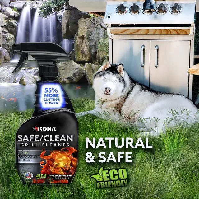 Alt view image 6 of 6 - Professional Grade Grill Cleaner for Outdoor BBQ Heavy Duty, Non-Toxic, Fume-Free Kitchen Degreaser Spray, Eco-Friendly BBQ Degreaser 23oz