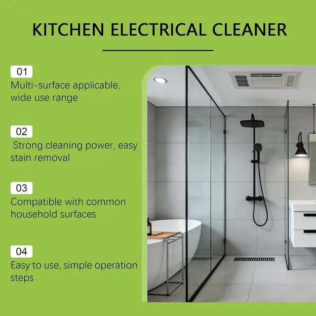 Alt view image 5 of 7 - Electrolyzed Ion Kitchen Cleaner Spray, Multi-purpose Household and Kitchen Cleaning Spray, For Hold, Oven, Stove, Range Hood, Easy Cleaning Household