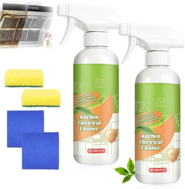 Main image of Electrolyzed Ion Kitchen Cleaner Spray, Cleanse Kitchen Appliance Cleaner,Multi-purpose Household and Kitchen Cleaning Spray,Natural Formula to Household Appliances(4FL OZ*2PCS)