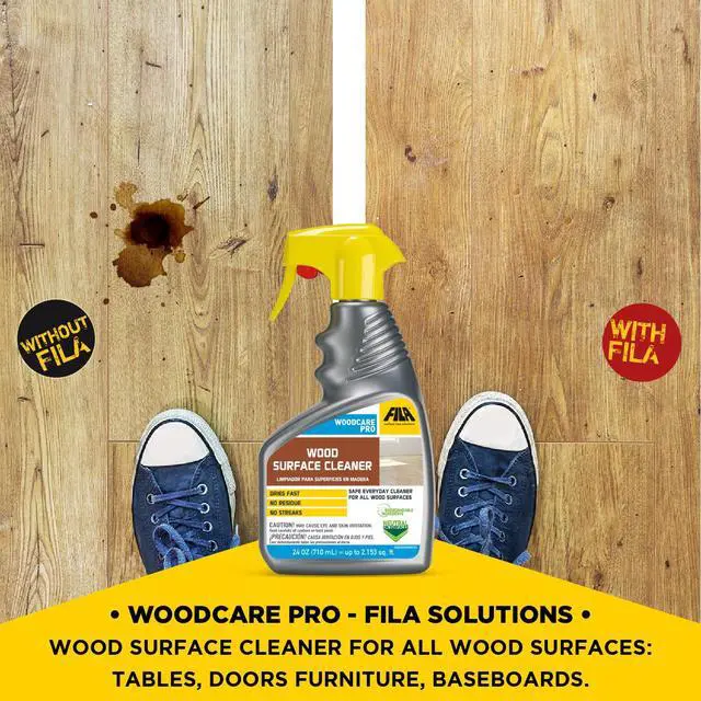 Alt view image 2 of 5 - Surface Care Solutions, , Wood Cleaner for All Wood Floors and Surfaces, Suitable as Wood Floor Cleaner Spray, Wood Furniture Cleaner, Dries Fast, Does not Damage Wood Kitchen,