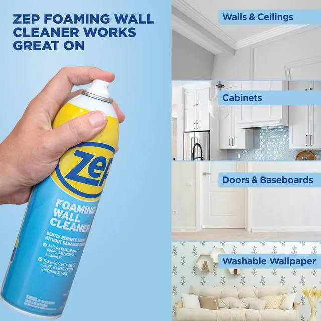 Alt view image 3 of 6 - Foaming Wall Cleaner, 18 oz, Clear