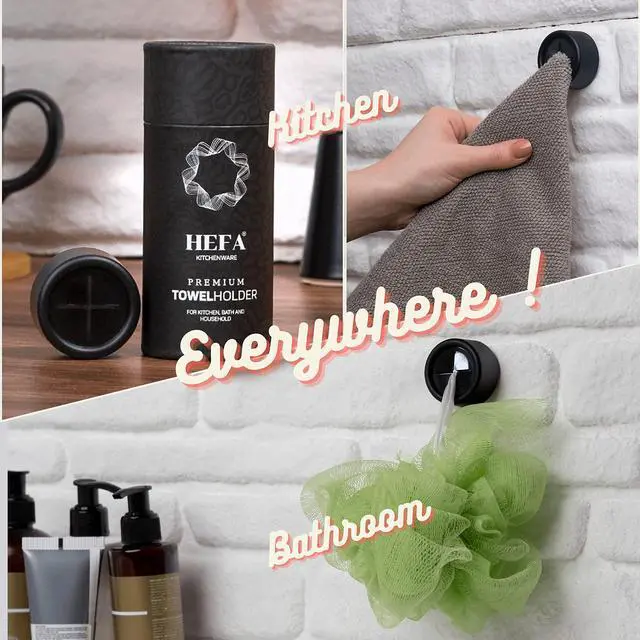 Alt view image 6 of 7 - Self Adhesive Dish Towel Holder Hooks, No Drill Organizer for Cabinet Door, Sink Area or Bathroom, Space Saving Design, 4 Pack