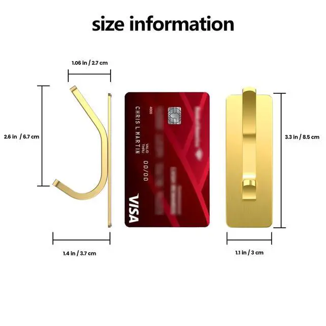 Alt view image 2 of 5 - Self Adhesive Hook, Bathroom Hooks for Towels, Sticky Hooks for Robe, Coat Hooks in Shower Wall(Gold, 4 Pack)