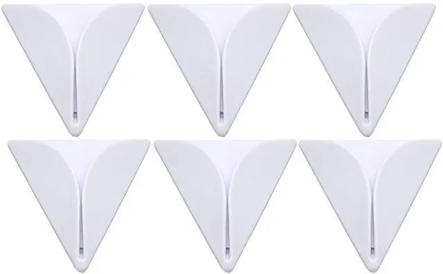 Main image of 6pcs Wall Paste Does Not Fall Off Firmly Triangle Type Self-Adhesive Towel Hook