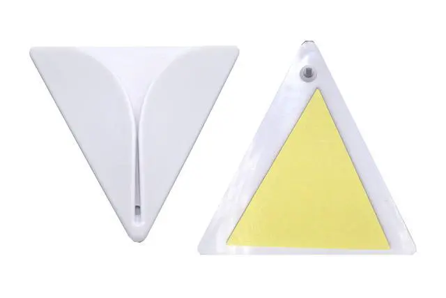 Alt view image 5 of 5 - 6pcs Wall Paste Does Not Fall Off Firmly Triangle Type Self-Adhesive Towel Hook