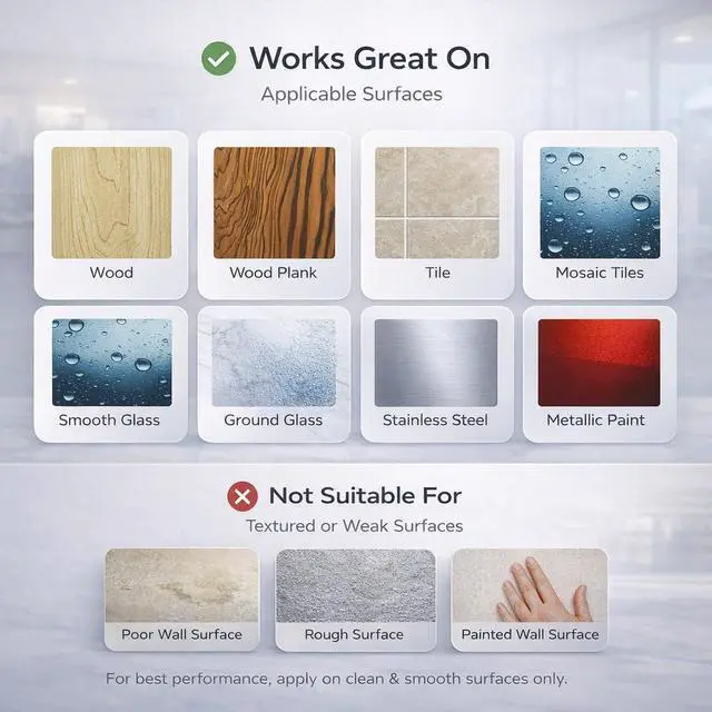 Alt view image 6 of 7 - Adhesive Hooks 30 Pack, Adhesive Wall Hooks for Hanging, Heavy Duty 22 lb Transparent Waterproof Sticky Hooks, Removable Clear Adhesive Wall Hooks Damage Free for Bathroom Kitchen Shower