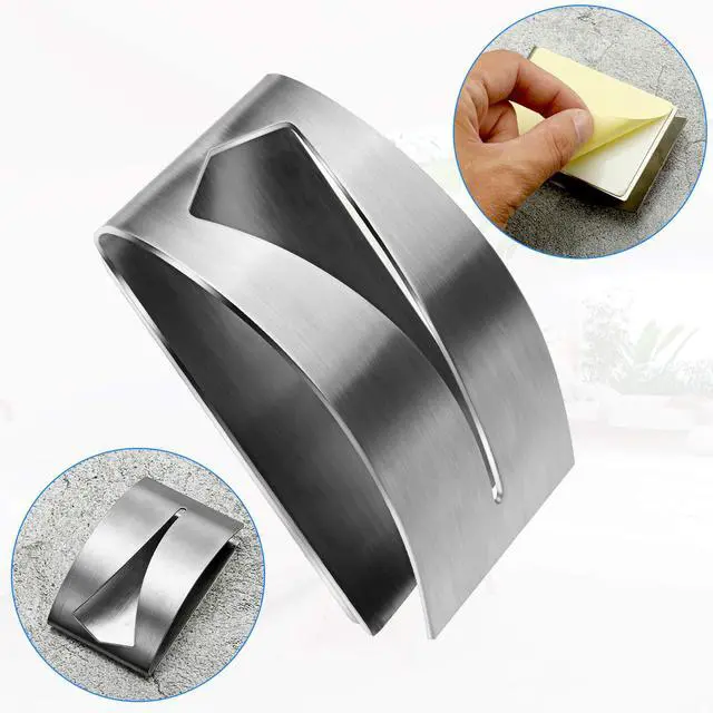 Alt view image 4 of 6 - 4 Pcs Self Adhesive Towel Hook Holder Grabber Stainless Steel Kitchen Dish Towel Hook Wall Mount Non Drilling Hangers Rack Hand Tea Holders for Bathroom Accesories Kitchen Gadgets (Silver)