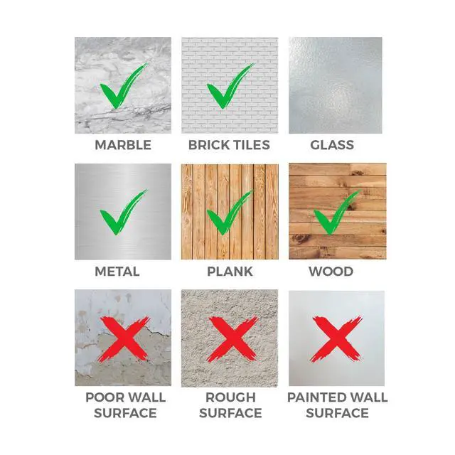 Alt view image 6 of 6 - Adhesive Wall Hooks Bathroom Kitchen 12 Packs Heavy Duty Nail Free Sticky Hangers with Stainless Hooks Utility Towel Bath Ceiling Hooks