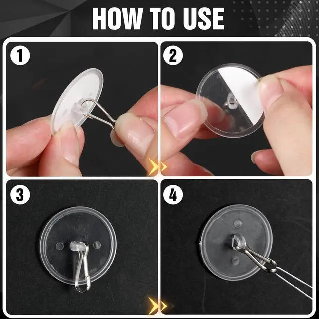 Alt view image 4 of 7 - 10-Pack Self-Adhesive Ceiling Hooks with 80ft Hanging Line for Paper Lanterns Hanging, Removable Sticky Damage-Free No-Drill Ceiling Wall Hooks for Festival Wedding Birthday Party