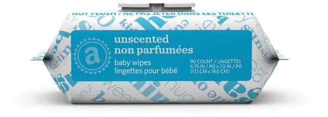Alt view image 2 of 7 - Elements Baby Wipes, Unscented, Hypoallergenic, Alcohol-Free, With Aloe and Vitamin E, 270 Count, Flip-Top Packs